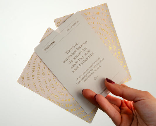 GINGER&ME Mindfulness Affirmation Cards 25pk