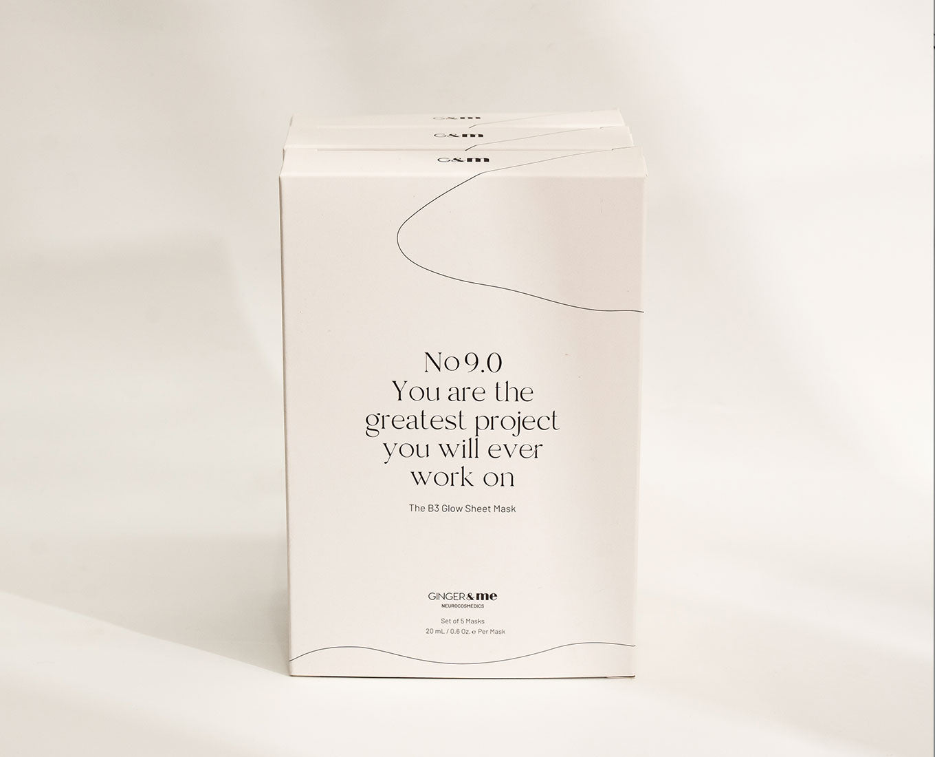GINGER&ME B3 Glow Sheet Masks