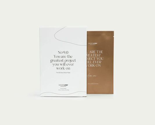 GINGER&ME B3 Glow Sheet Masks
