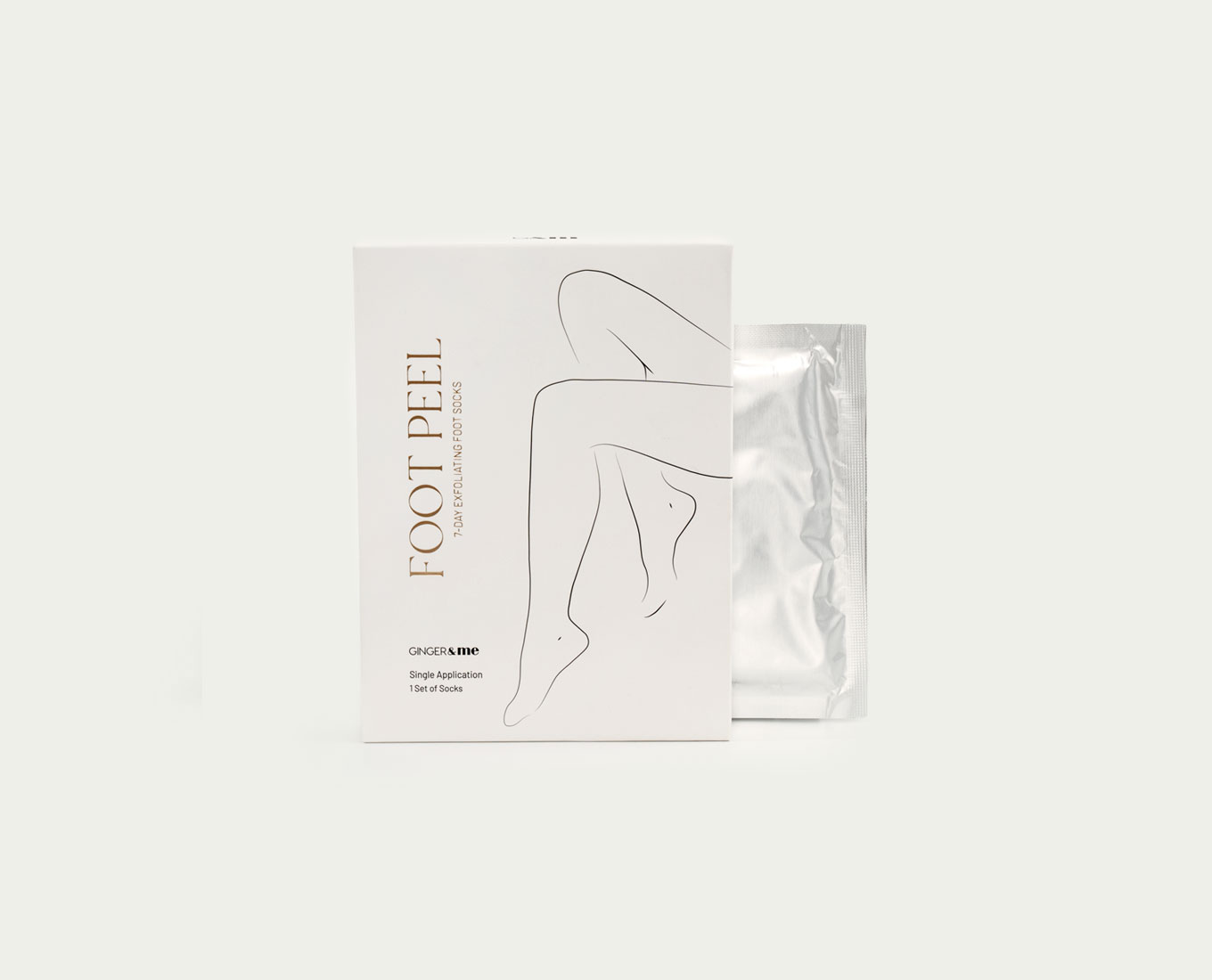 GINGER&ME 7-Day Exfoliating Foot Socks
